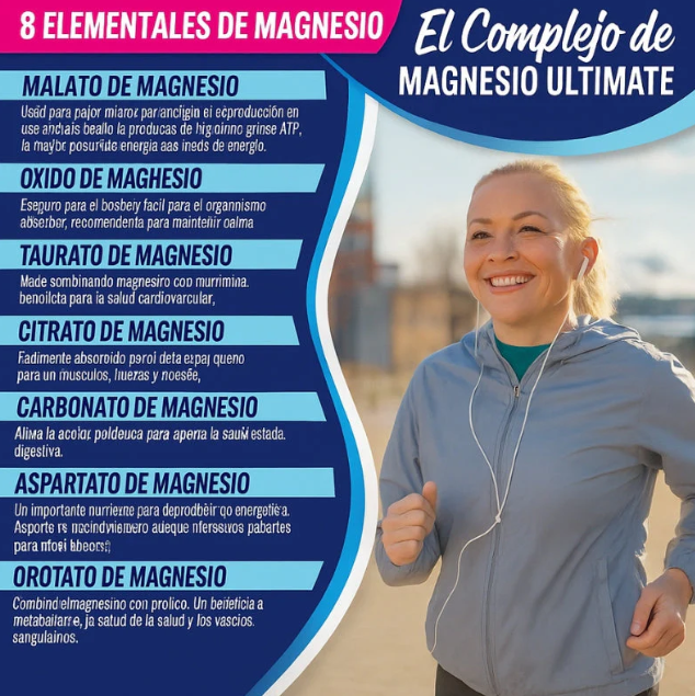 Magnesio Complejo 1000 mg – Premium para tu cuerpo