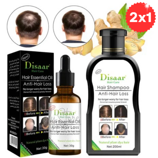 Combo Anticaída Disaar – Shampoo + Serum 200 ML