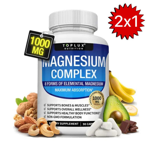 Magnesio Complejo 1000 mg – Premium para tu cuerpo